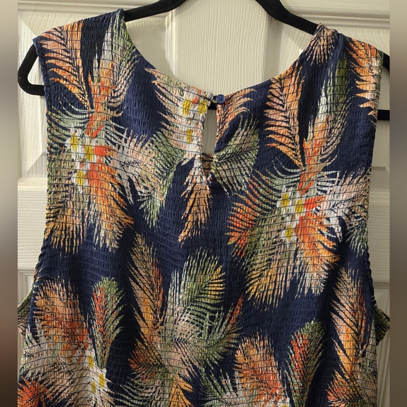 NWOT Terry & Sky Elegant Multicolor Stretchy Sleeveless Dress - Picture 4 of 6